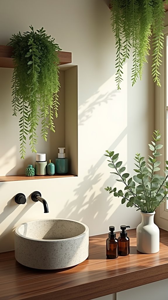 natural scents bathroom retreat