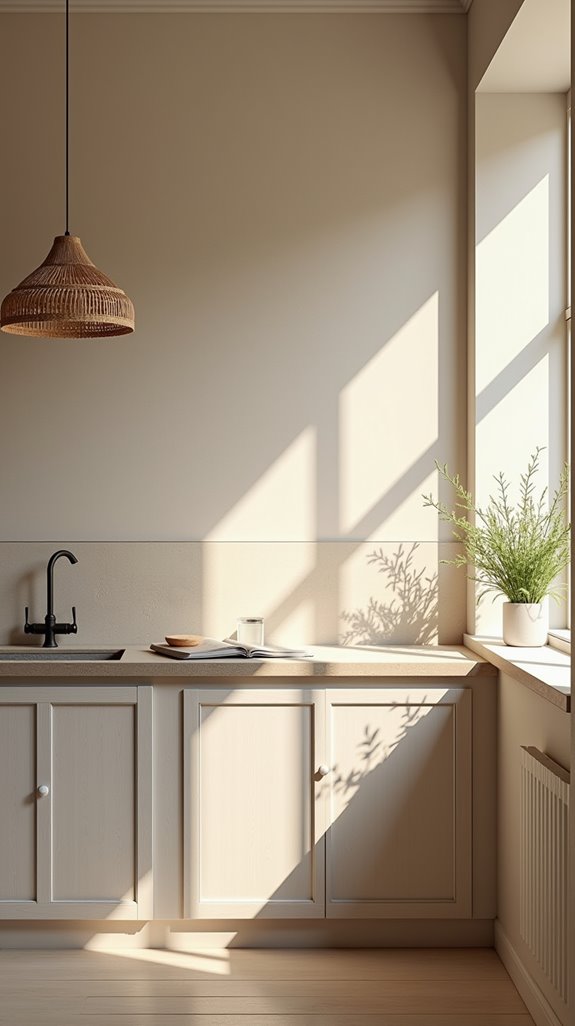 natural textures for kitchens