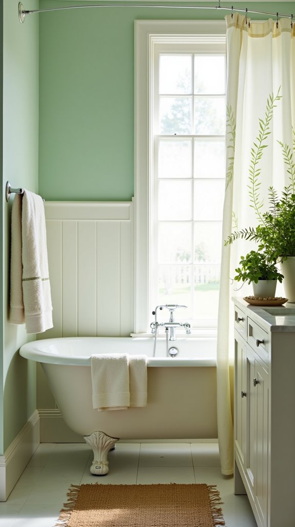 nature inspired bathroom decor