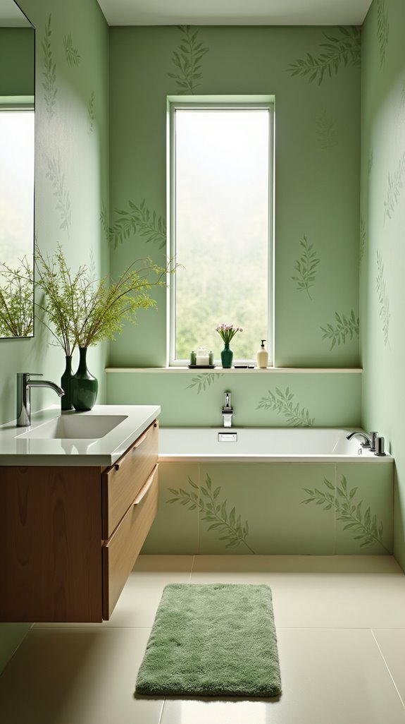 nature inspired bathroom design