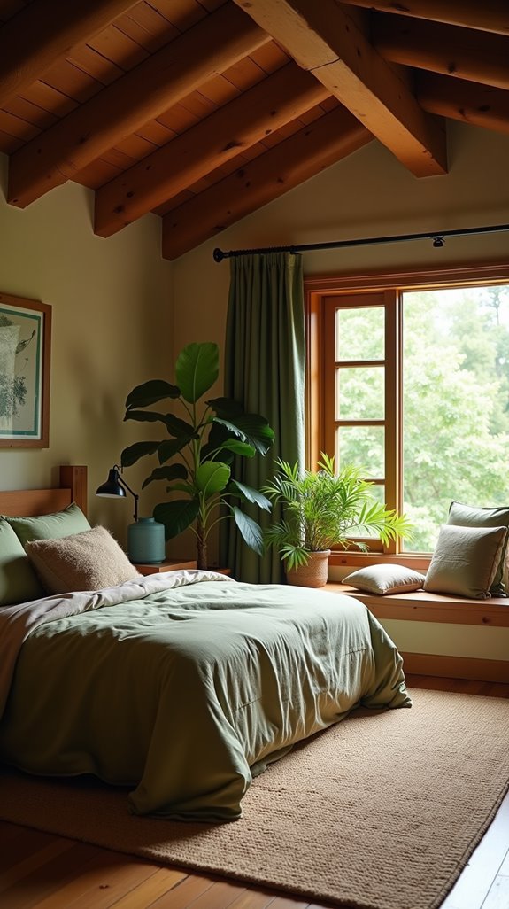 nature inspired bedroom decor