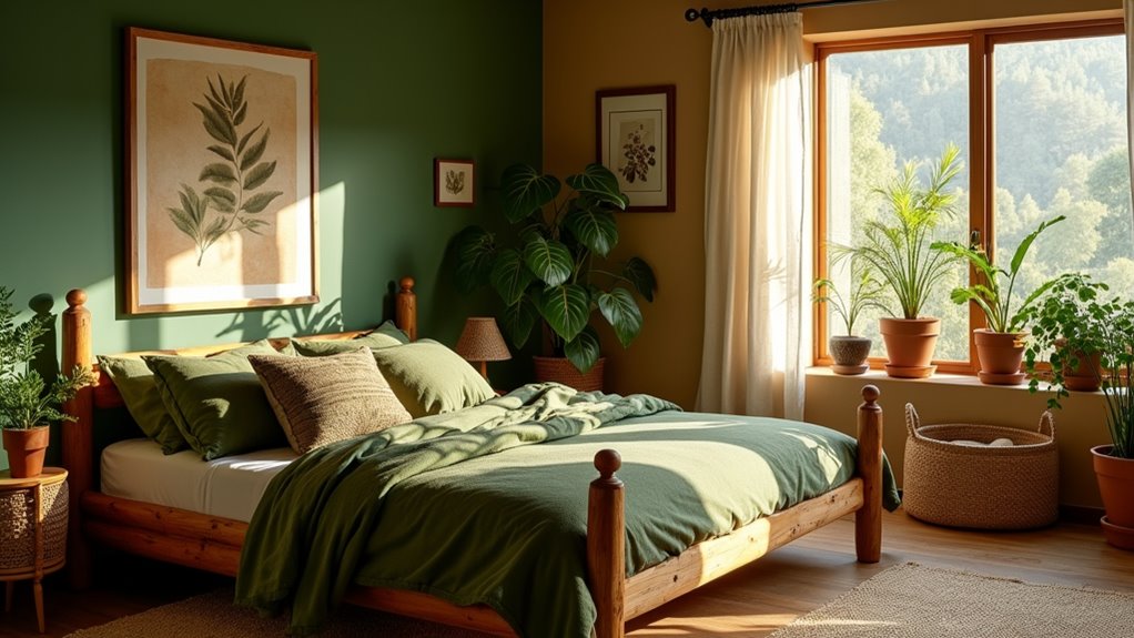 nature inspired bedroom designs