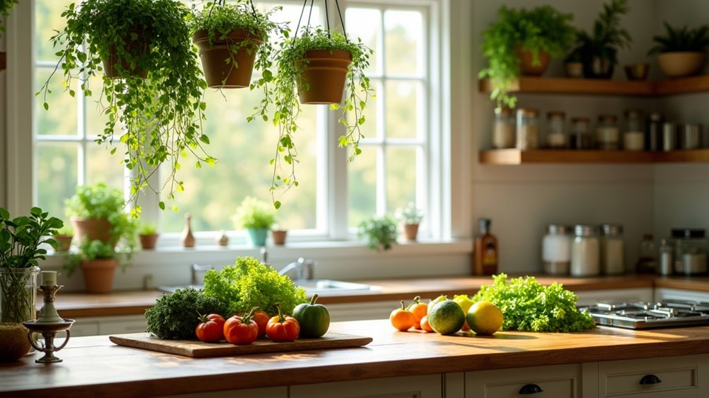 nature inspired kitchen designs