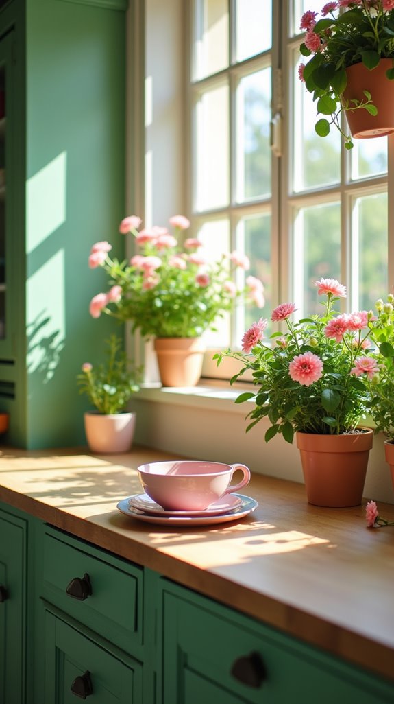 nature inspired kitchen elegance