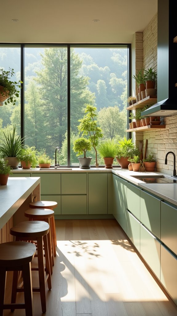 open kitchen movement flow