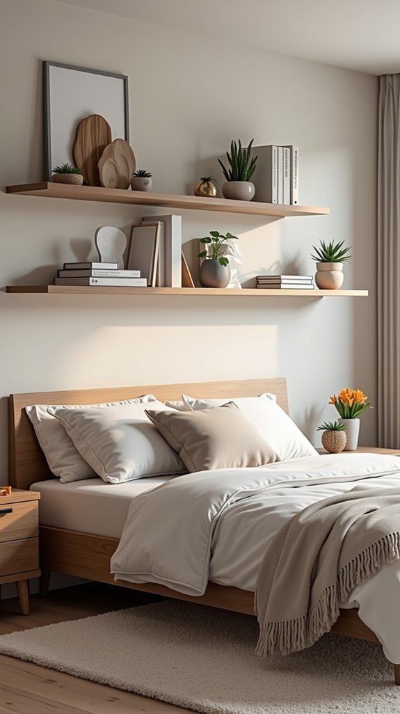 optimize bedroom floor space