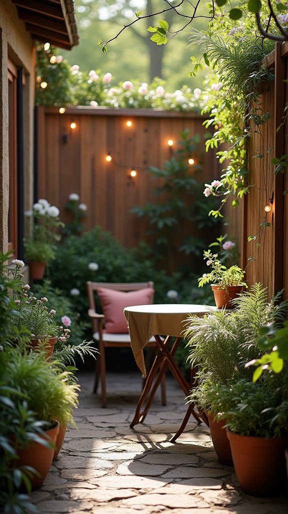 outdoor privacy decoration ideas