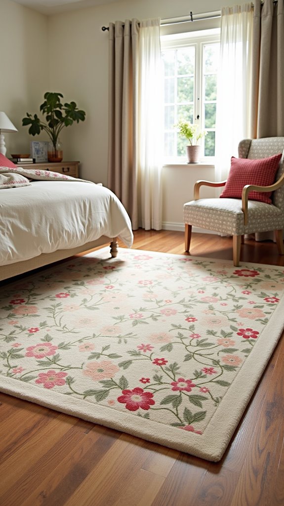patterned carpets enhance aesthetics