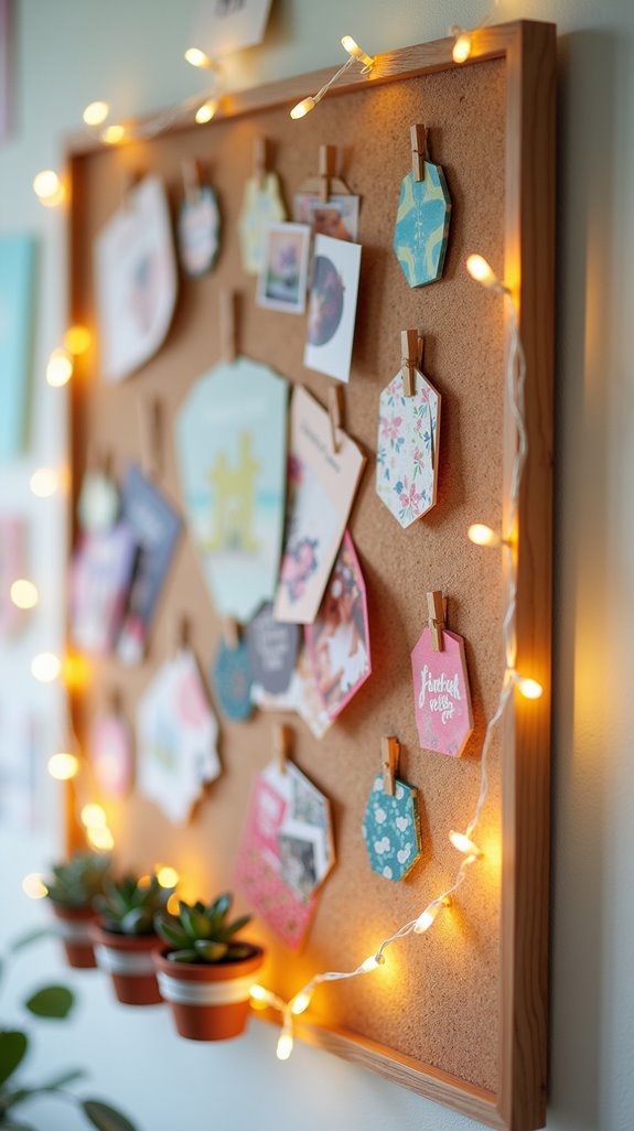 personalized diy cork board