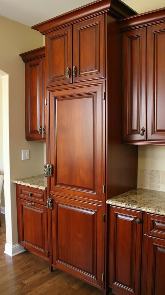 quality cherry wood cabinets