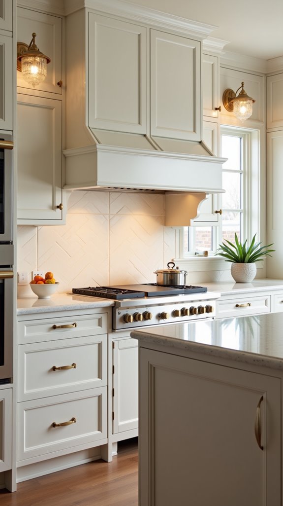 radiant white gold fixtures