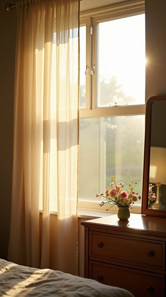 reflective surfaces enhance brightness