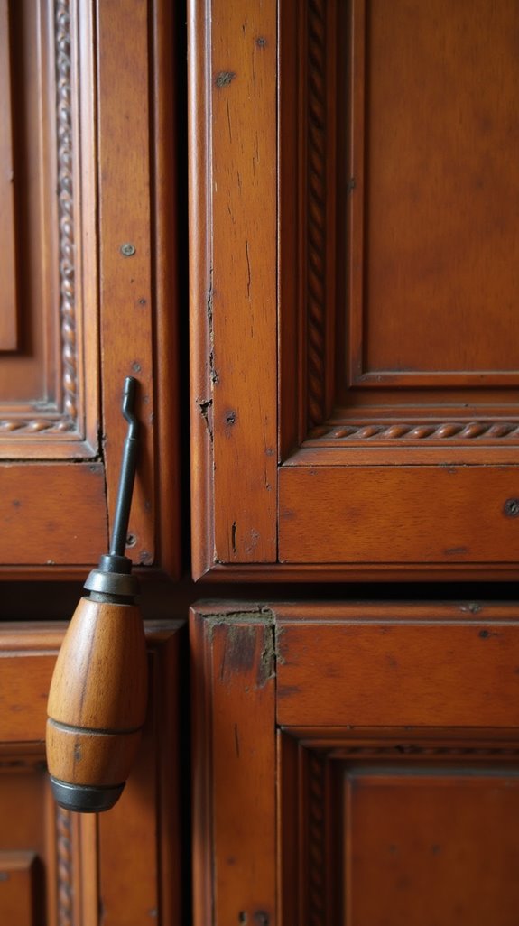 restore cherry cabinet surfaces