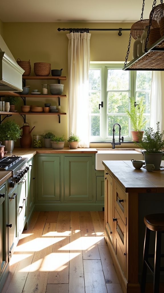 rustic vintage kitchen charm