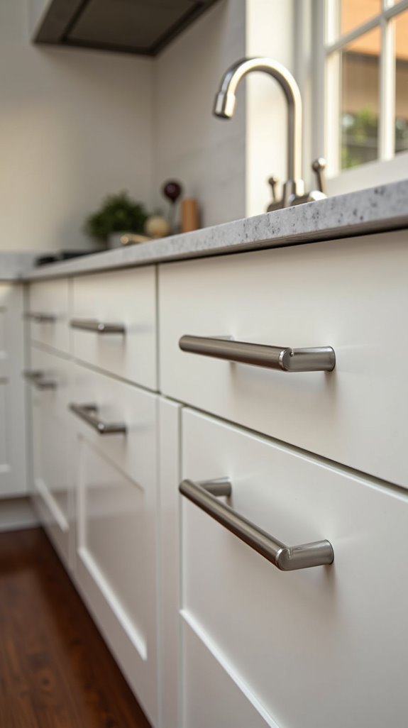 satin chrome elegant functionality