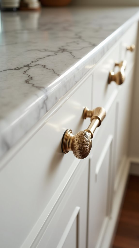 select white gold hardware wisely