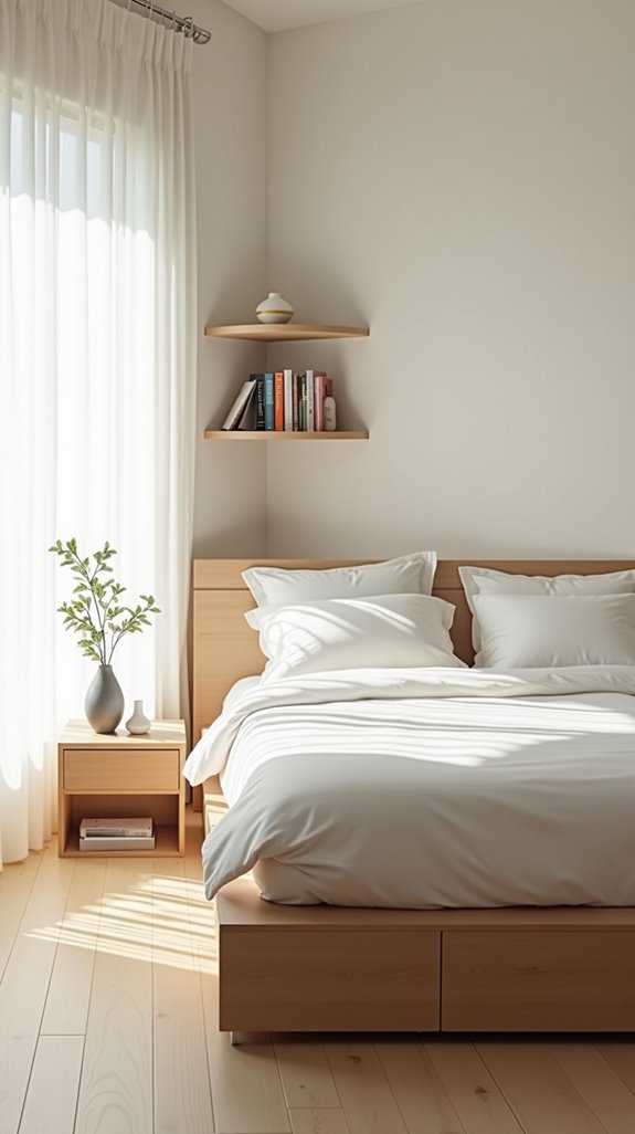 serene minimalist bedroom sanctuary