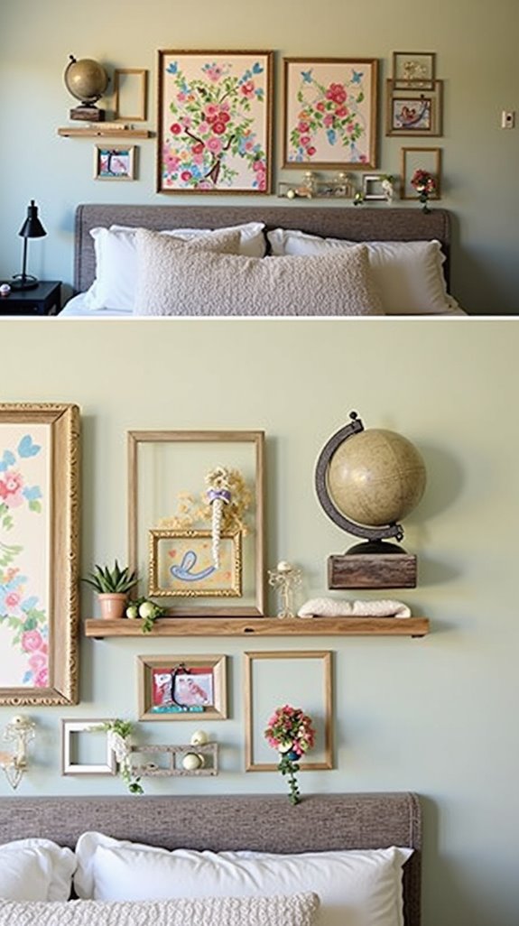 showcase creativity with shelving