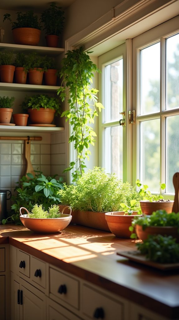 showcase natural kitchen elements