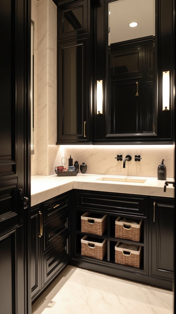 smart bathroom storage solutions