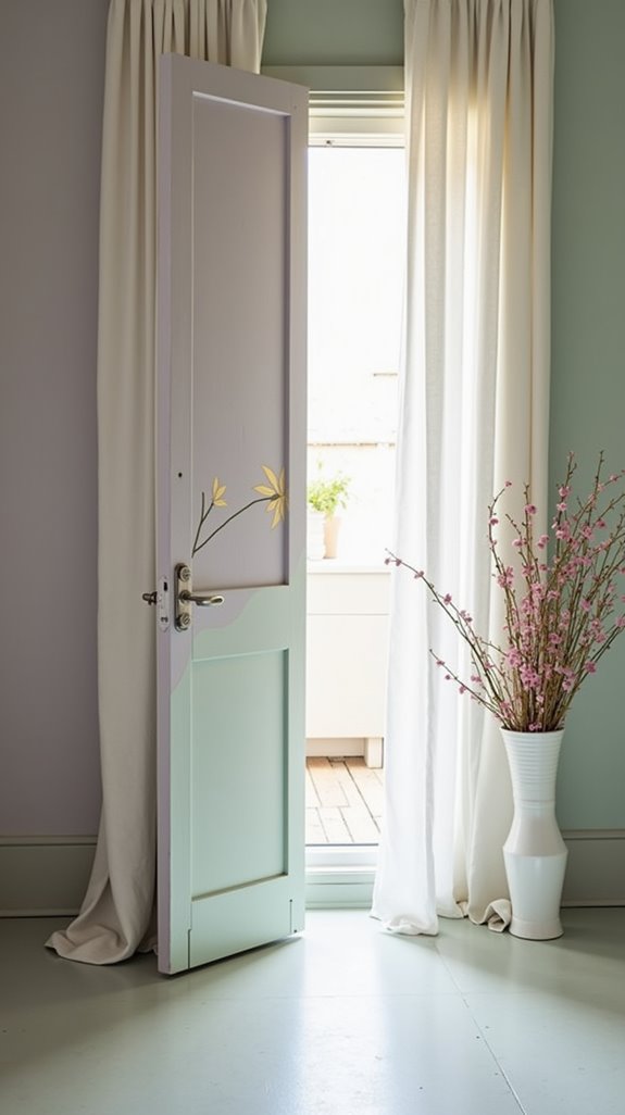 soft pastel bedroom tranquility