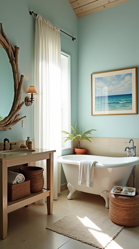 soothing bathroom art choices