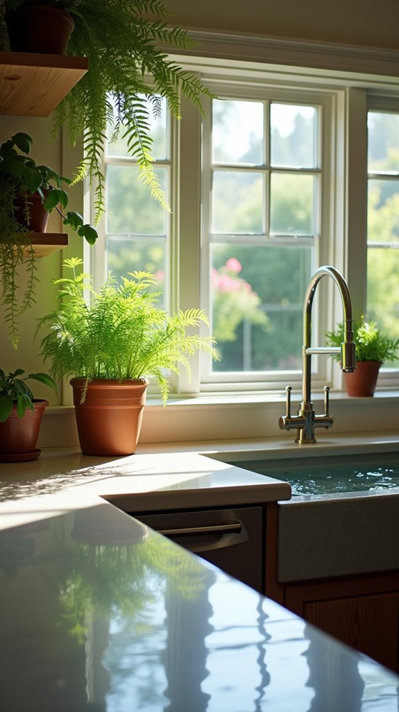 soothing water feature installations