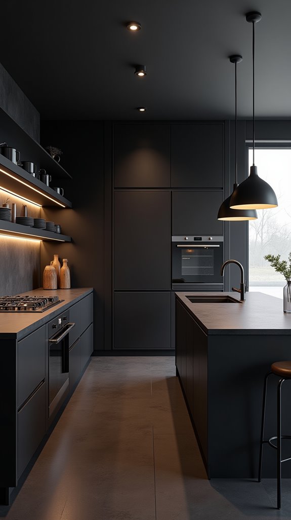 sophisticated black flooring options