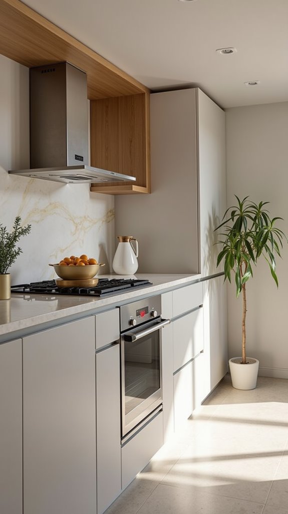 sophisticated taupe kitchen accessories