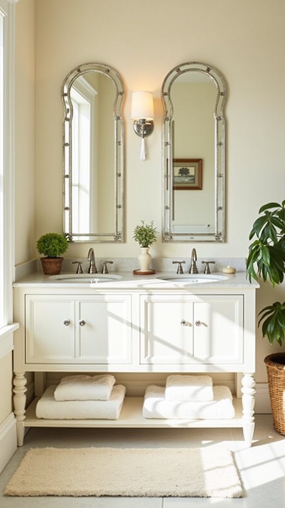 strategic mirror lighting enhancement