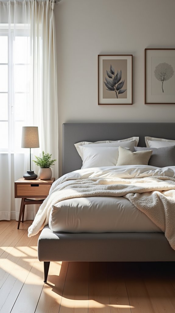 stylish practical bedroom design