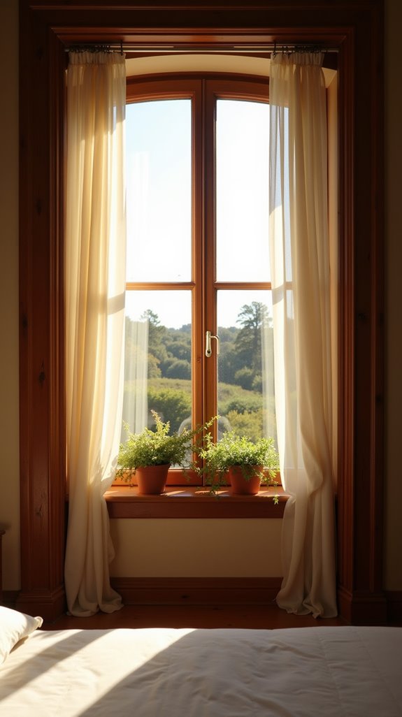 stylish window trim accents
