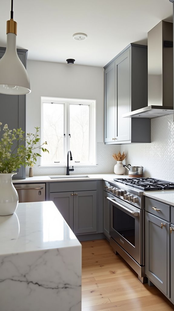 textured finishes enhance kitchens