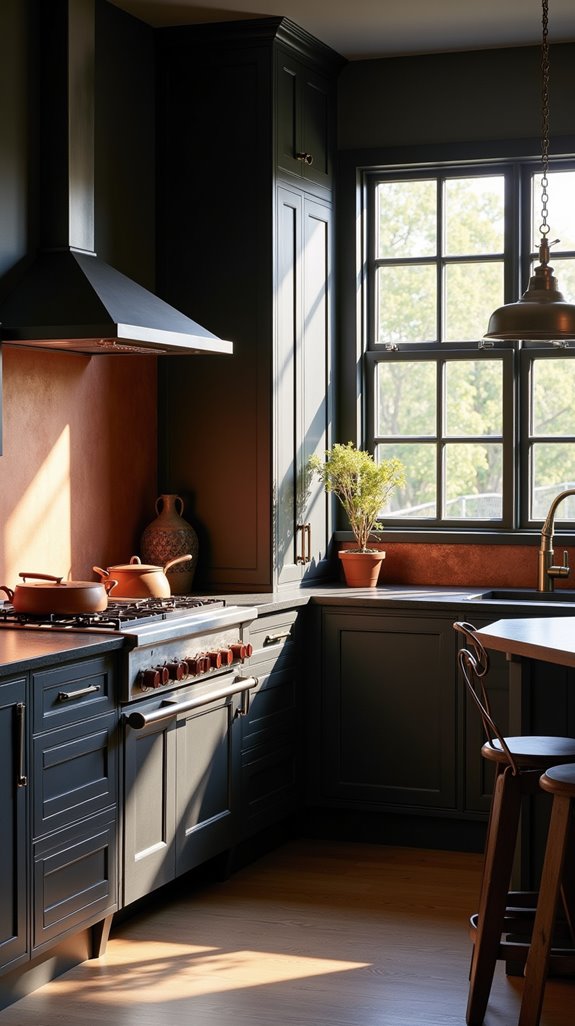 textured finishes enhance sophistication