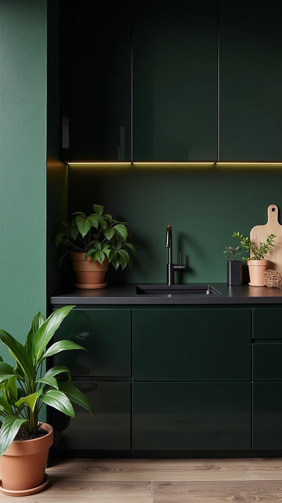 textured kitchen design details