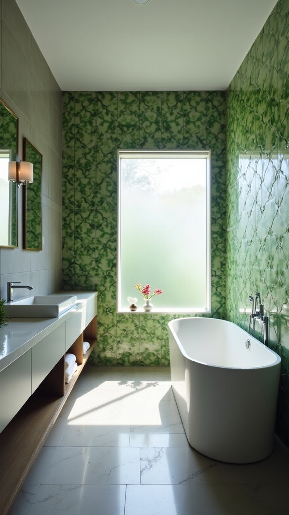 timeless gray and green elegance