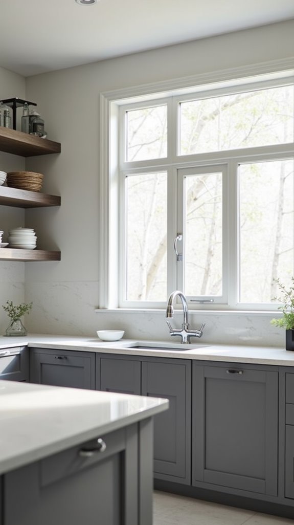 timeless gray and white elegance