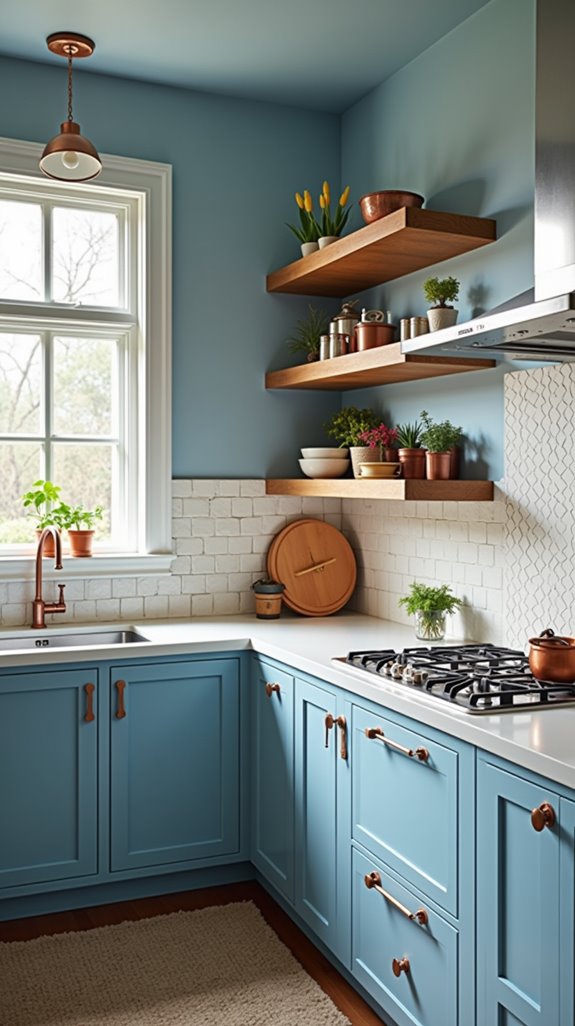 tranquil soft blue decor