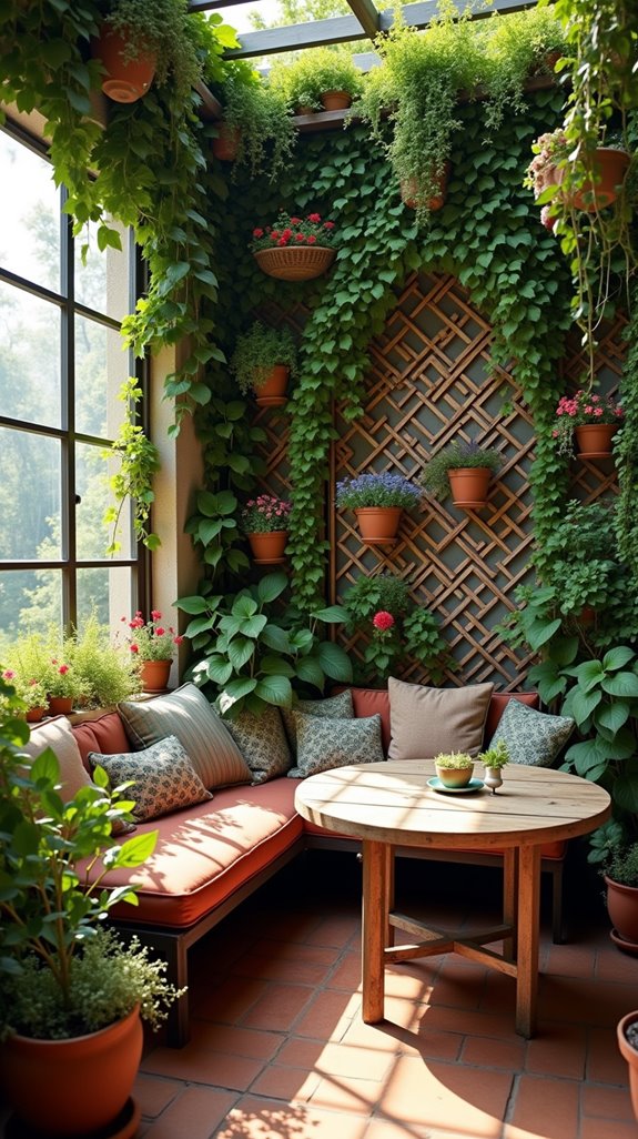 vertical wall garden creativity