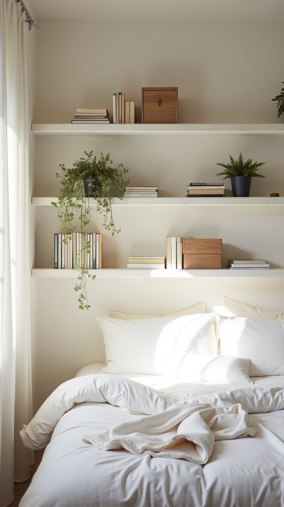 vertical wall shelves storage