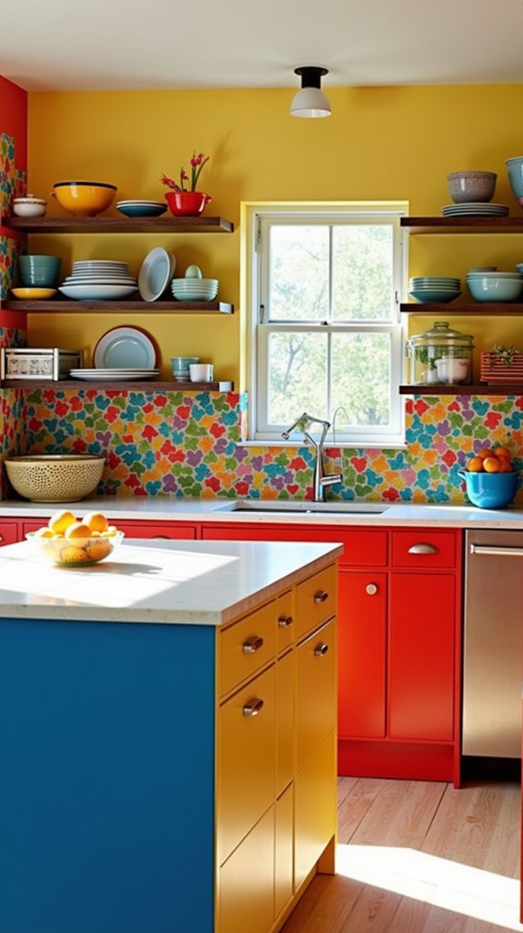 vibrant countertops enhance kitchens