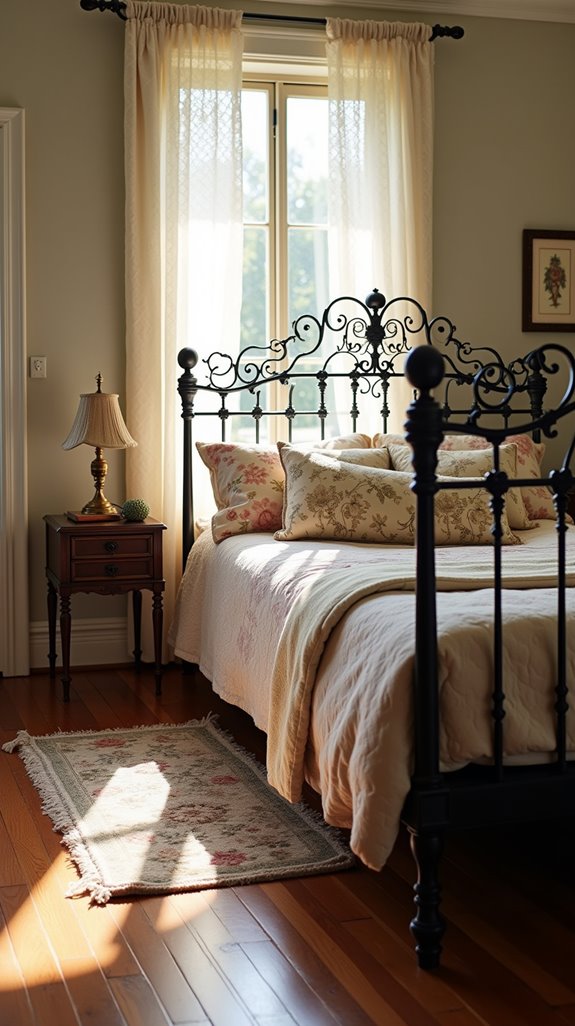 vintage charm in bedrooms
