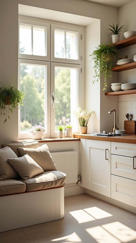 warm inviting kitchen accents