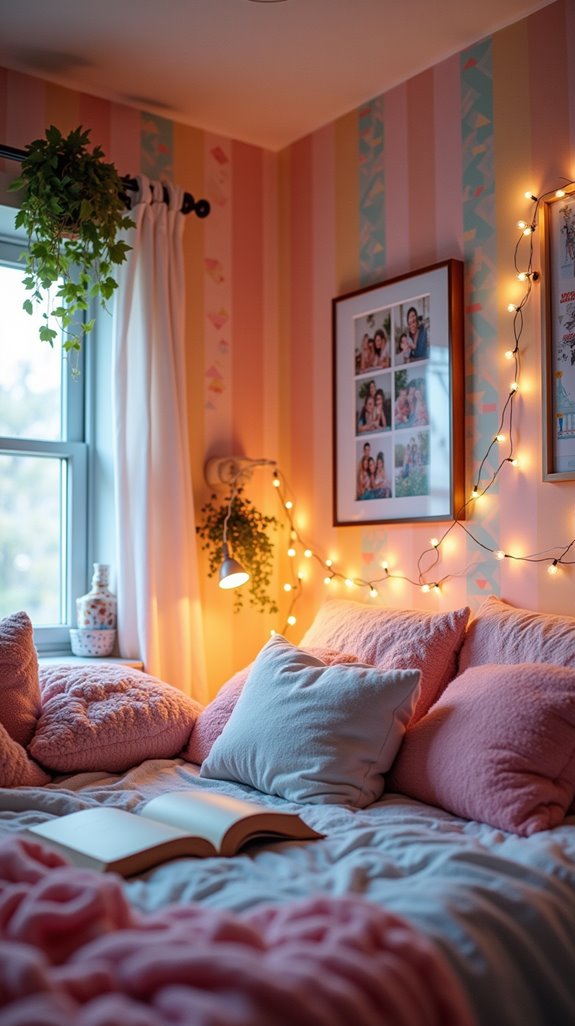 washi tape wall designs