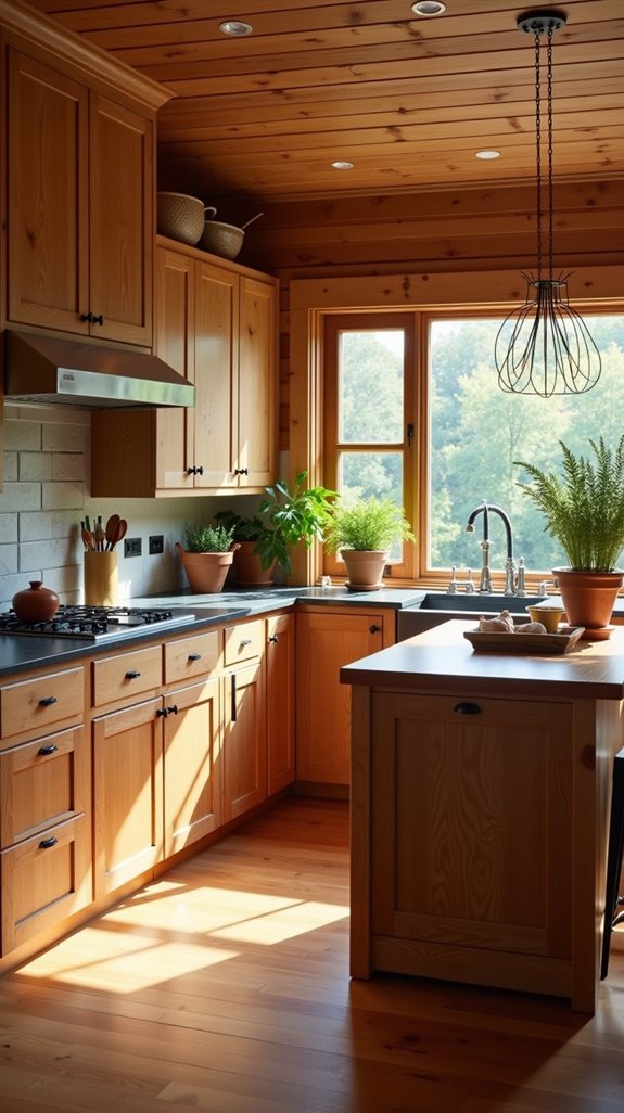 wood accents for kitchen d cor