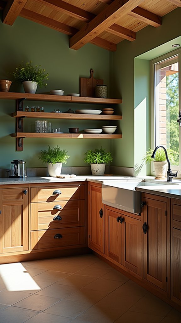 wood warmth or stone elegance